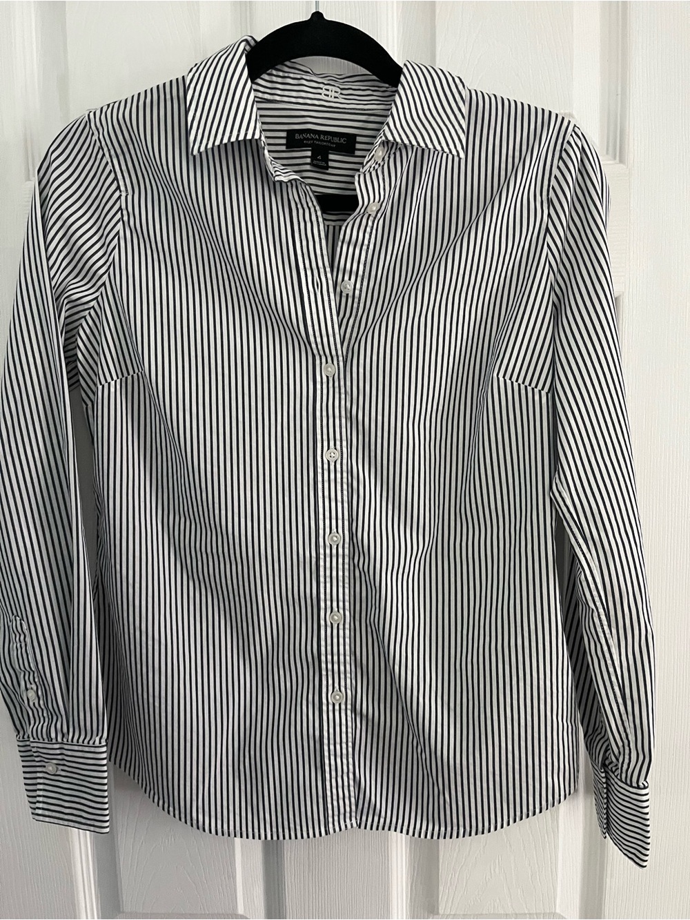 Banana Republic striped button down